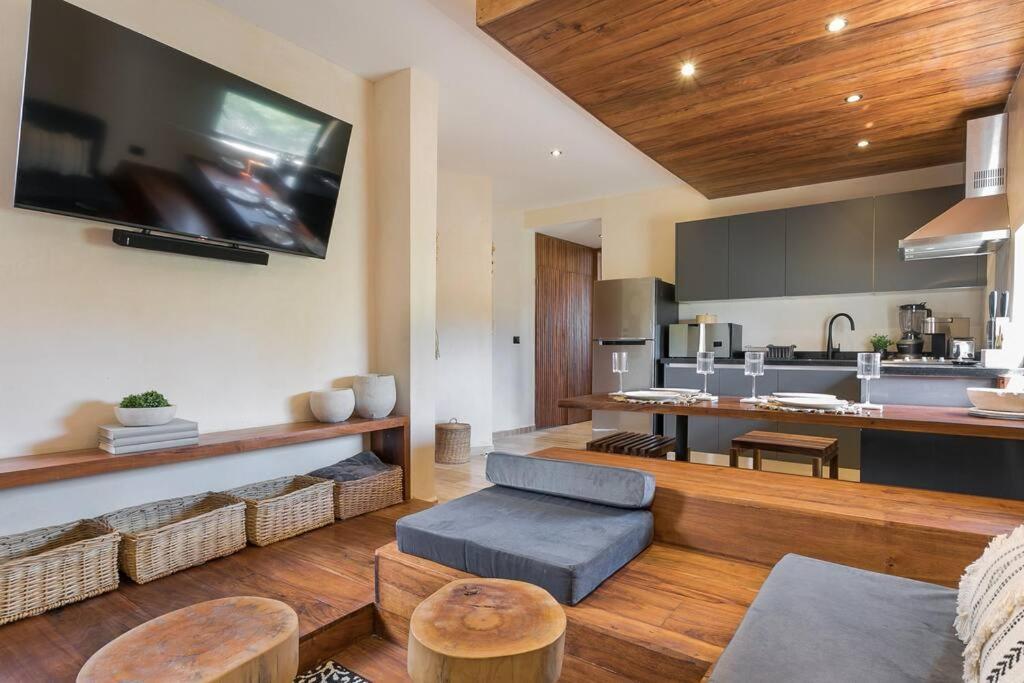 JEM Sanctuary: Beautiful 2-br. apartment in Tulum Exterior foto